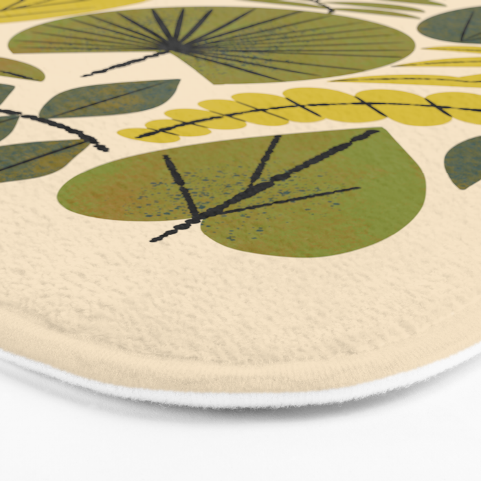 Leaf Collection Bath Mat Gallery Image 3