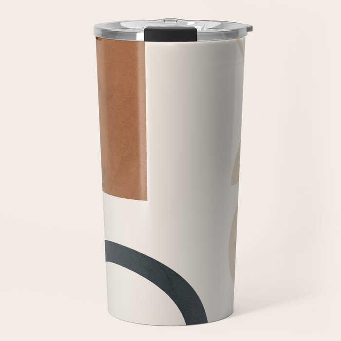 Geometric Modern Art 32 Travel Mug Gallery Image 1