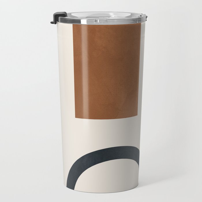 Geometric Modern Art 32 Travel Mug Gallery Image 3