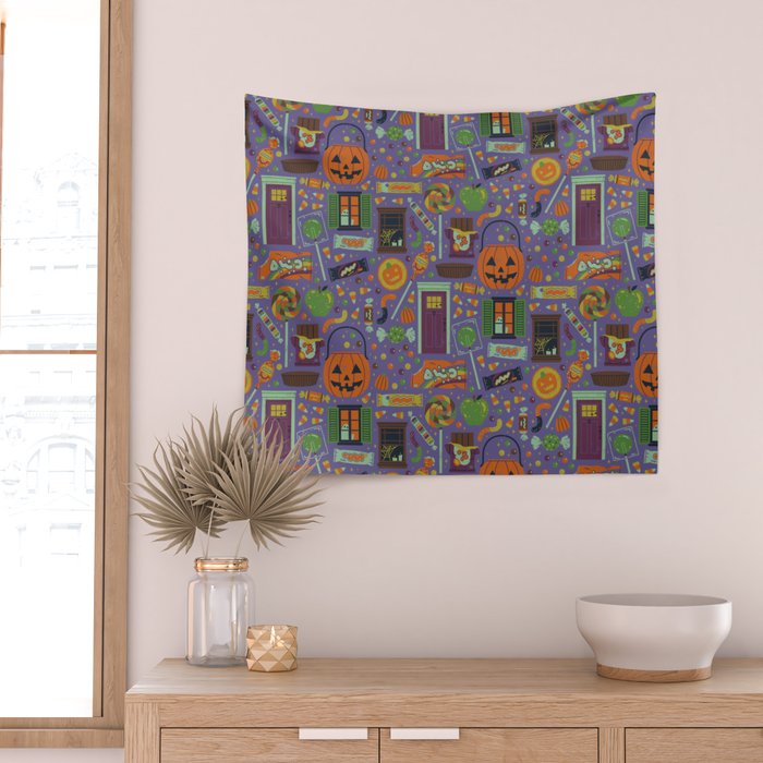 Trick or Treat Wall Tapestry Gallery Image 2