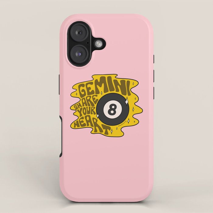 Gemini Magic 8 Ball iPhone Case Gallery Image 1