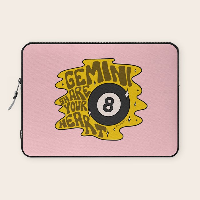 Gemini Magic 8 Ball Laptop Sleeve Gallery Image 1