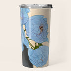 Bouquet Gift Blue Travel Mug Gallery Image 2
