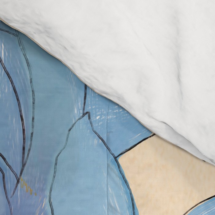 Bouquet Gift Blue Comforter Gallery Image 4