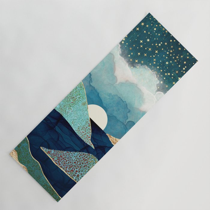 Ocean Clouds Yoga Mat Gallery Image 1