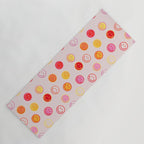 Smiling Faces Pattern Yoga Mat Gallery Image 1