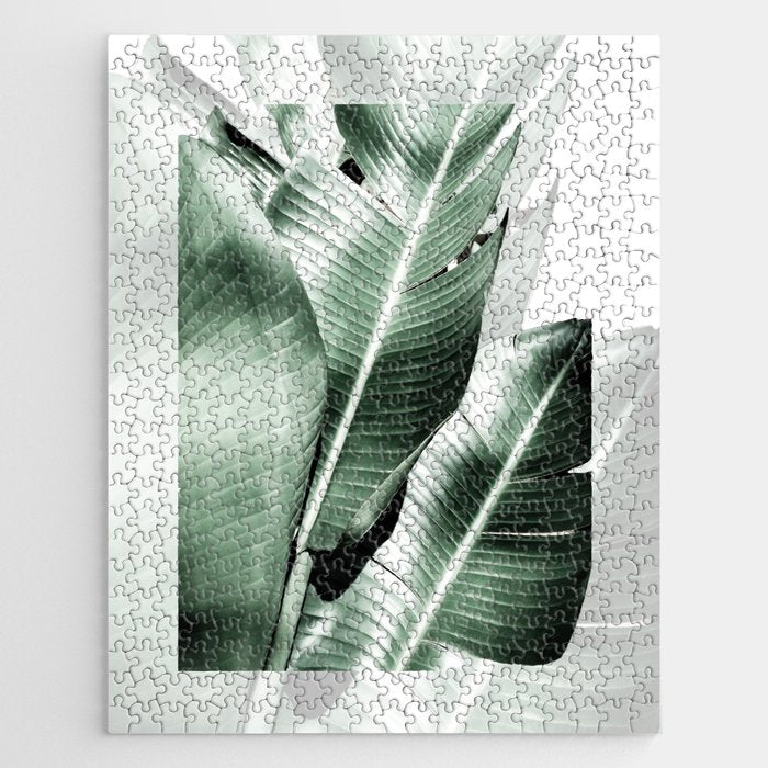 Banana leaf akin Jigsaw Puzzle Gallery Image 1