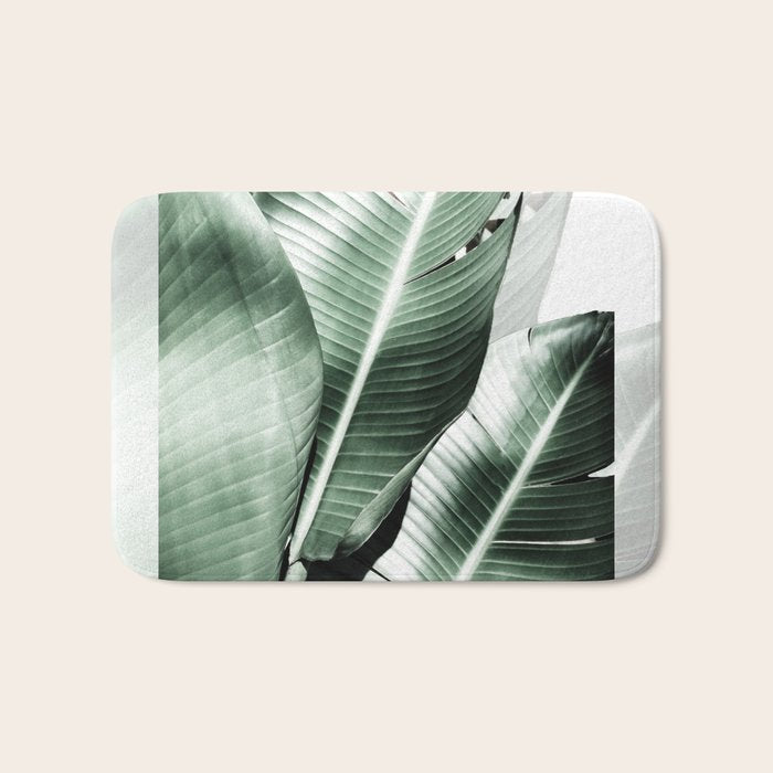 Banana leaf akin Bath Mat Gallery Image 1