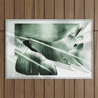 Banana leaf akin Outdoor Rug Gallery Image 1