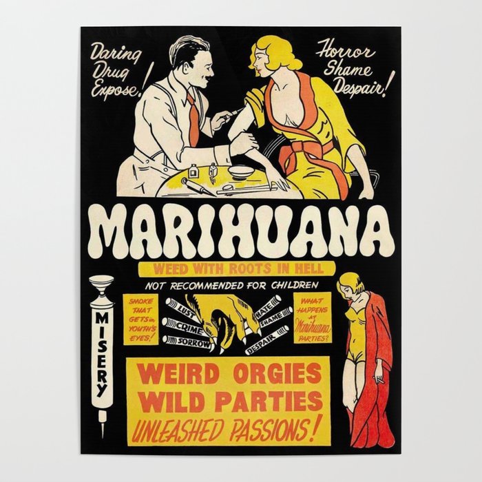 Marihuana Marijuana Vintage Movie Poster Gallery Image 1