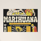 Marihuana Marijuana Vintage Movie Welcome Mat Gallery Image 1