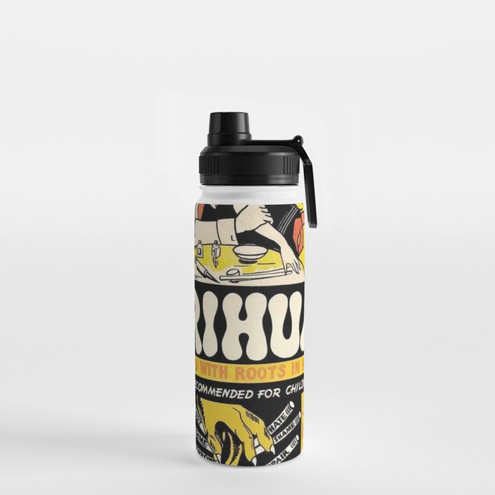 Marihuana Marijuana Vintage Movie Water Bottle Gallery Image 2