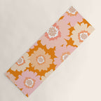 Modern Boho Flowers Yoga Mat Gallery Image 1