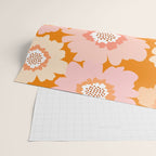 Modern Boho Flowers Wrapping Paper Gallery Image 2