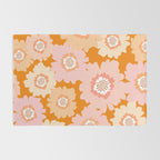 Modern Boho Flowers Rug Gallery Image 2