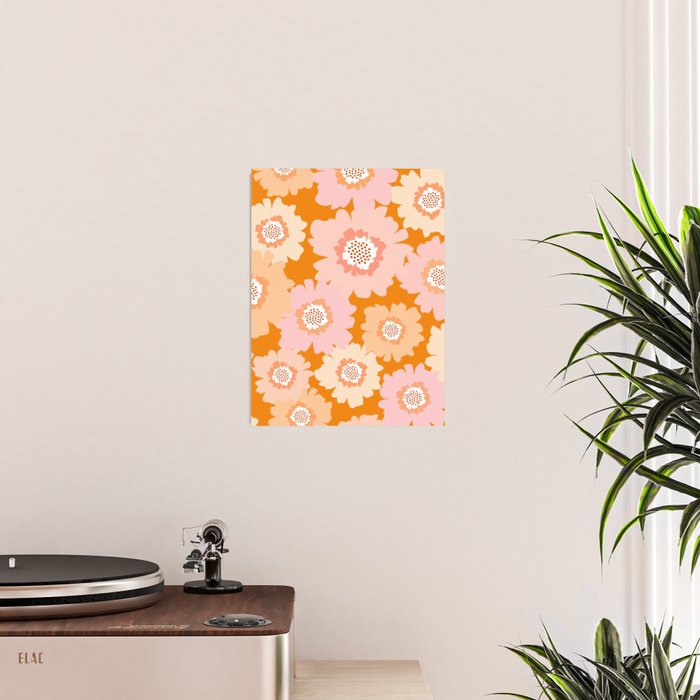 Modern Boho Flowers Poster Gallery Image 2