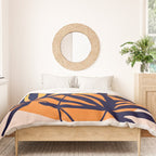 Tropical Retro Sunset Duvet Cover Gallery Image 3