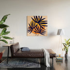 Tropical Retro Sunset Wood Wall Art Gallery Image 2