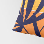 Tropical Retro Sunset Pillow Sham Gallery Image 4