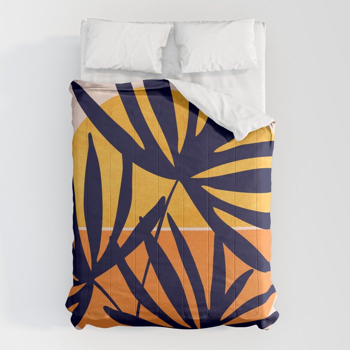 Tropical Retro Sunset Comforter Gallery Image 6