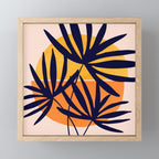 Tropical Retro Sunset Mini Art Print Gallery Image 1