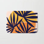 Tropical Retro Sunset Bath Mat Gallery Image 1