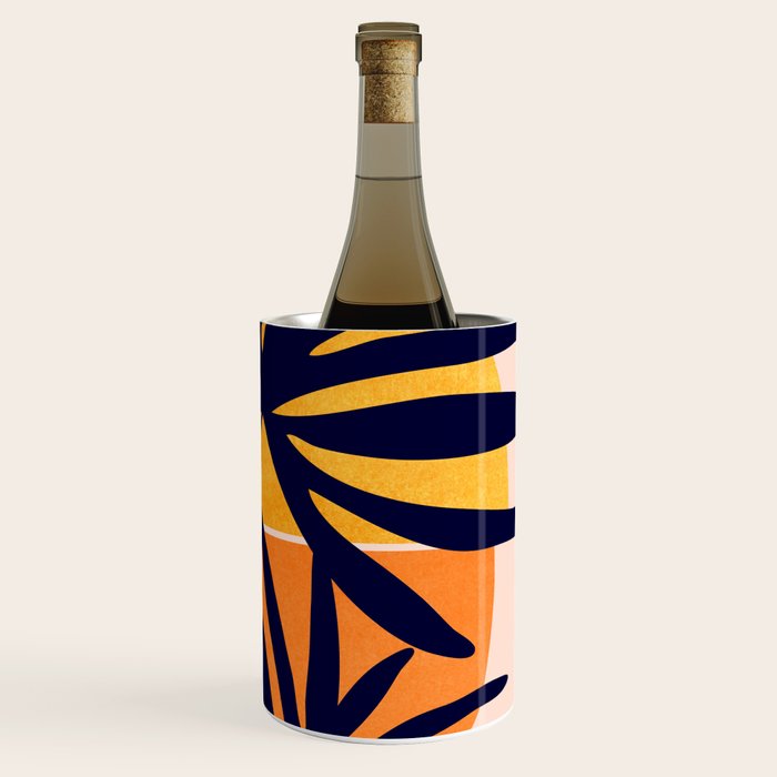 Tropical Retro Sunset Wine Chiller Gallery Image 3