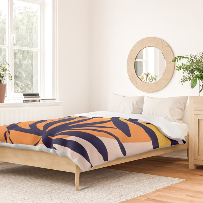 Tropical Retro Sunset Duvet Cover Gallery Image 2