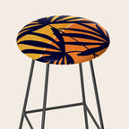 Tropical Retro Sunset Stool Gallery Image 2