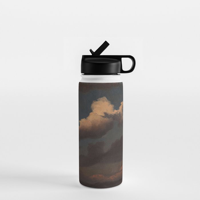 "Cloud Study" by Knud Baade, 1843 Water Bottle Gallery Image 1