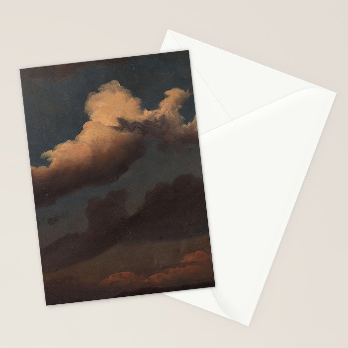 "Cloud Study" by Knud Baade, 1843 Stationery Card Gallery Image 2