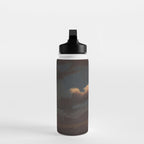 "Cloud Study" by Knud Baade, 1843 Water Bottle Gallery Image 3