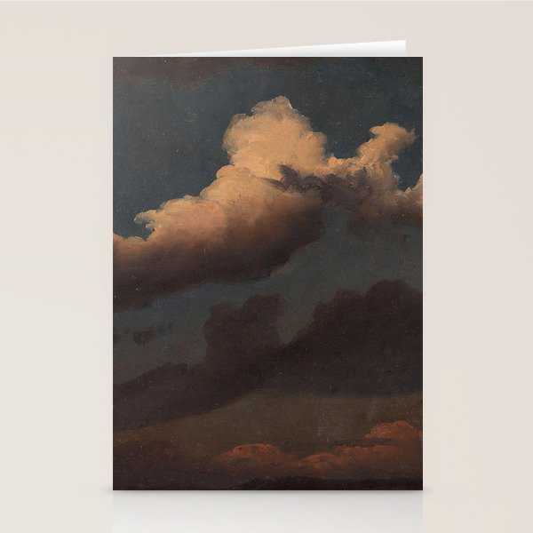 "Cloud Study" by Knud Baade, 1843 Stationery Card Gallery Image 1