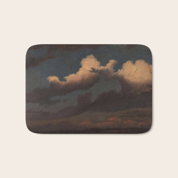 "Cloud Study" by Knud Baade, 1843 Bath Mat Gallery Image 1