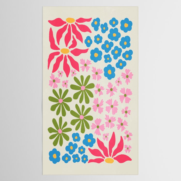 Flower Market 02: Kyoto Tablecloth Gallery Image 2