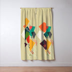 Whimsical kites Window Curtain Gallery Image 3