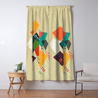 Whimsical kites Window Curtain Gallery Image 5