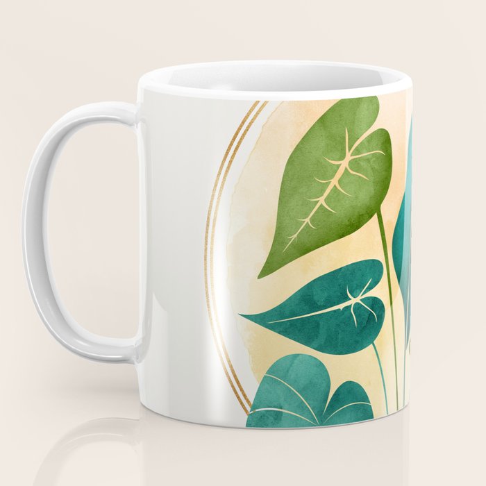 Opening Act Tropical Greenery Coffee Mug Gallery Image 3
