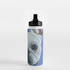 French Bulldog Oil Painting Portrait Water Bottle Gallery Image 2