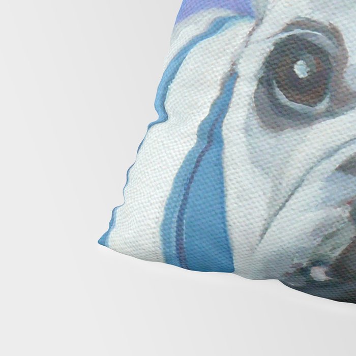 French Bulldog Oil Painting Portrait Pillow Sham Gallery Image 4