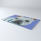 French Bulldog Oil Painting Portrait Rug Gallery Image 3
