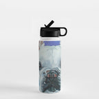 French Bulldog Oil Painting Portrait Water Bottle Gallery Image 1