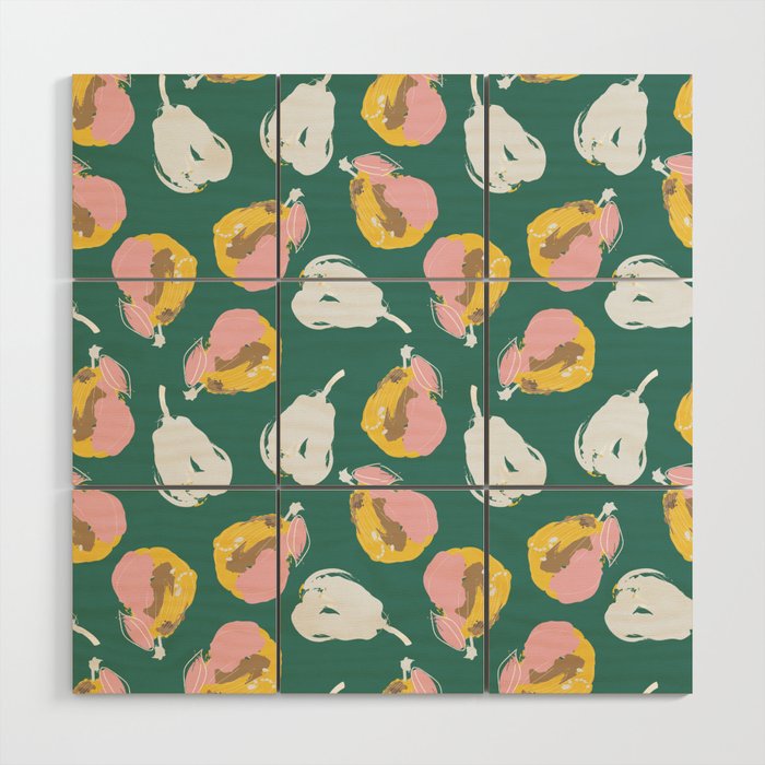 Pear Season Wood Wall Art Gallery Image 1