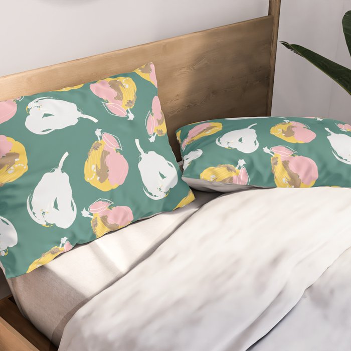 Pear Season Pillow Sham Gallery Image 2