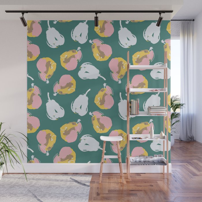 Pear Season Wall Mural Gallery Image 1