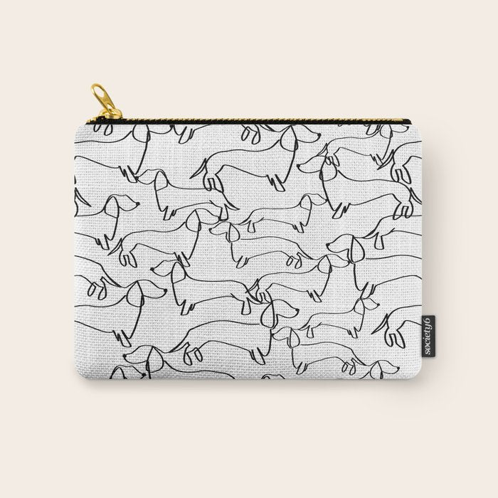 Dachshund Love Carry All Pouch Gallery Image 1