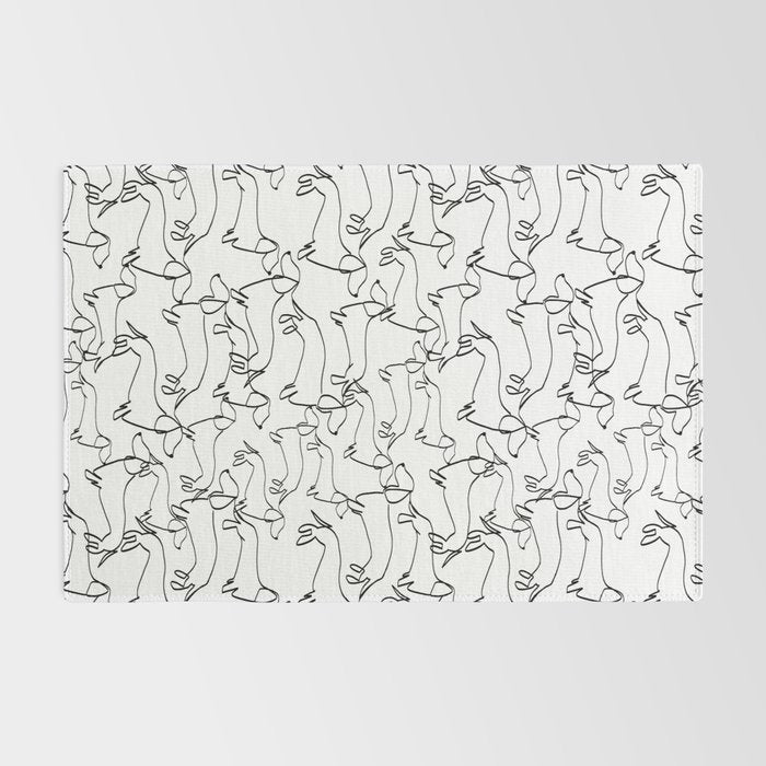 Dachshund Love Rug Gallery Image 2