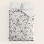 Dachshund Love Duvet Cover Gallery Image 6
