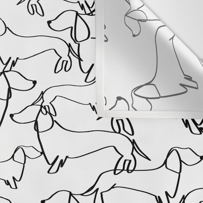 Dachshund Love Wall Tapestry Gallery Image 3