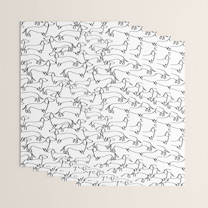 Dachshund Love Wrapping Paper Gallery Image 3